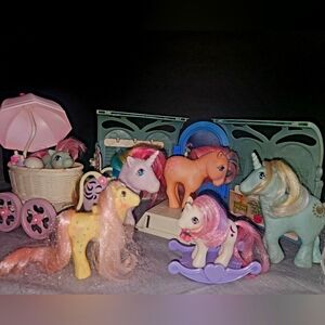 Vintage 80's My Little Ponies